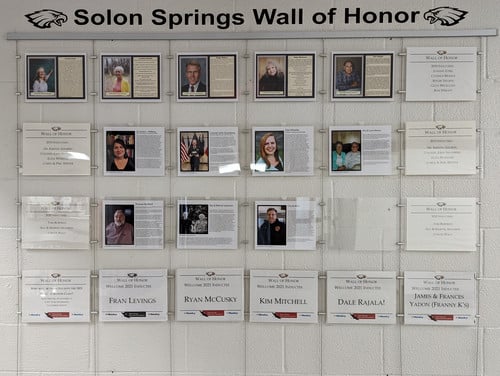 wall of honor