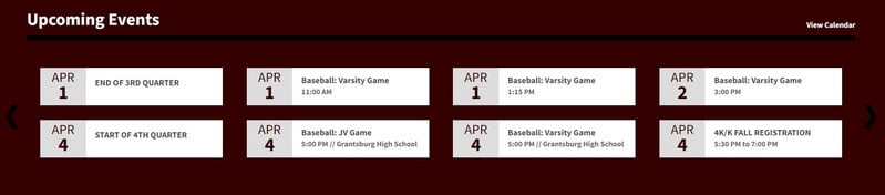 Solon Springs Website Upcoming Events